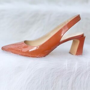 Vince Camuto Hamden Slingback Pumps - Tawny Birch - Women's Size 8M/39 VC-HAMDEN